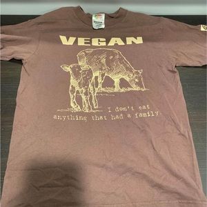 XS vegan shirt